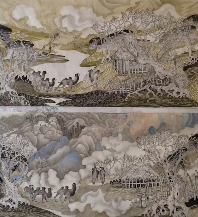 墨韻新途:康建華的藝術(shù)探索與成就(圖5) 墨韻新途:康建華的藝術(shù)探索與成就(圖5)