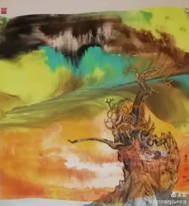 墨韻新途:康建華的藝術(shù)探索與成就(圖2) 墨韻新途:康建華的藝術(shù)探索與成就(圖2)